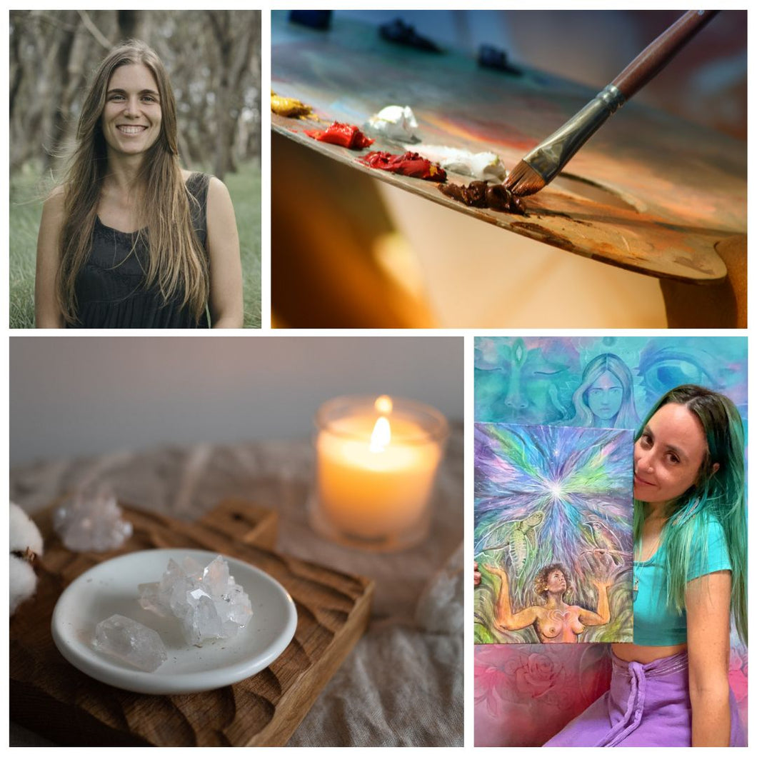 'SOUL-CODE EXPRESSION: FROM WITHIN TO THE CANVAS' ✦ Meditation & Ritual Art Workshop