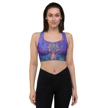 Load image into Gallery viewer, &#39;Stargate&#39; Longline sports bra
